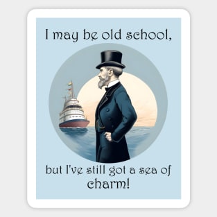 Old School Charm Voyage Magnet